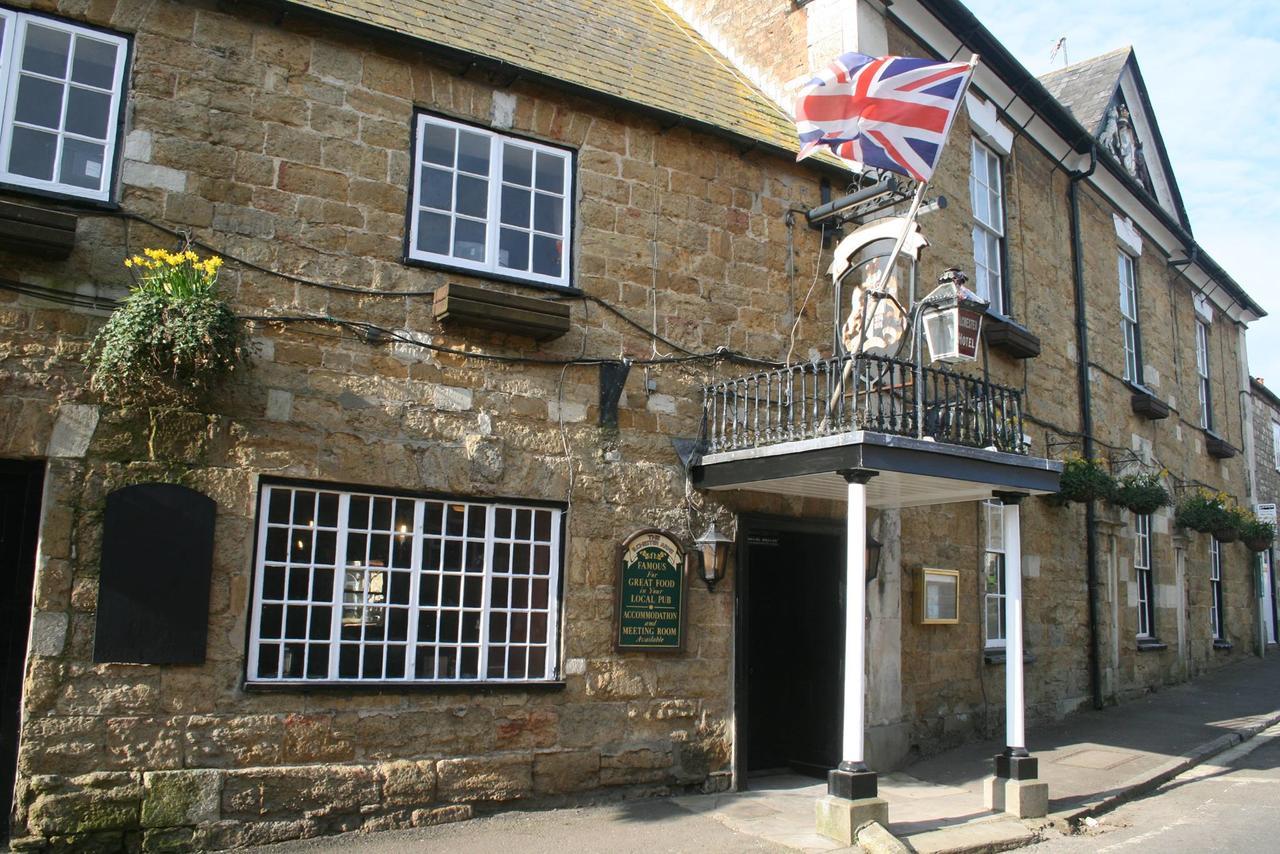 The Ilchester Arms Hotel Abbotsbury Exteriör bild